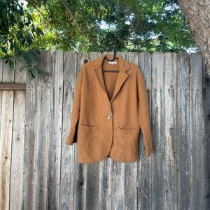 Madewell Saville Sweater Blazer - Wool - size M